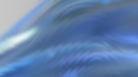 Abstract flowing iridescent light waves with soft focus and subtle texture .. Stock Illustration