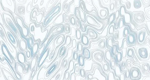 Abstract flowing light blue brush strokes Stock Illustration