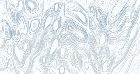 Abstract flowing light blue waves Stock Illustration
