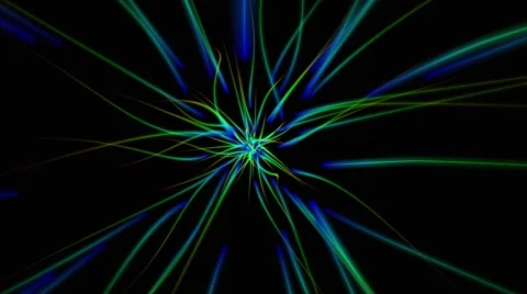 Abstract Flowing Lights Stock Footage 59758958