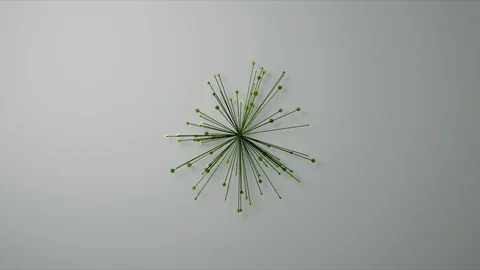 Abstract Flowing Lines, 3d Animation 4k Stock Footage 100986115