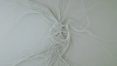 Abstract Flowing Lines, 3d Animation 4k Vidéo 100987262