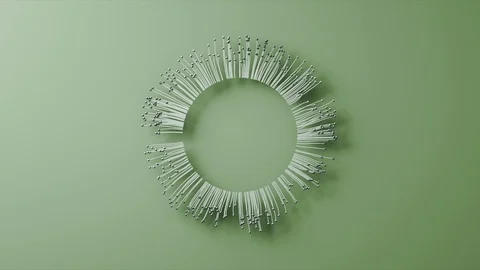 Abstract Flowing Lines, 3d Animation 4k Vidéo 101111392