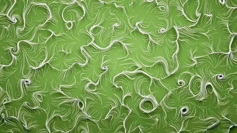 Abstract Flowing Lines, 3d Animation 4k Video stock 101119713