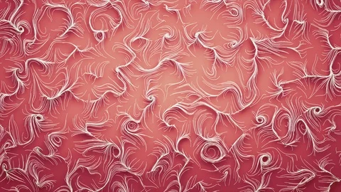 Abstract Flowing Lines, 3d Animation 4k Stock Footage 101120166
