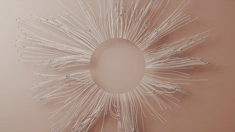 Abstract Flowing Lines, 3d Animation 4k Vidéo 101122796