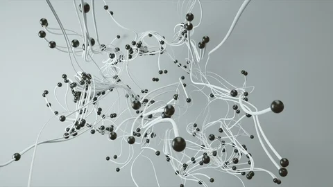 Abstract Flowing Lines, 3d Animation 4k Stock Footage 111868865