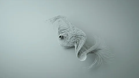 Abstract Flowing Lines, 3d Animation 4k Vidéo 111869449