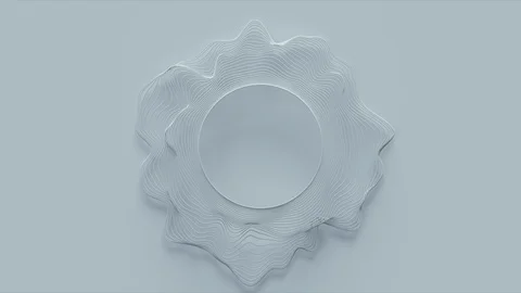 Abstract Flowing Lines, 3d Animation 4k Video stock 123114746