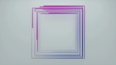 Abstract Flowing Lines, 3d Animation 4k Video stock 123865017