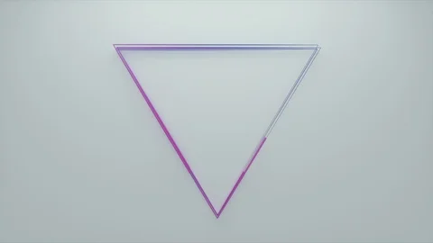 Abstract Flowing Lines, 3d Animation 4k Stock Footage 123865044