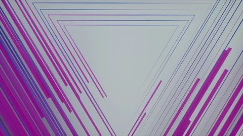 Abstract Flowing Lines, 3d Animation 4k Vídeo Stock 123865089