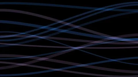 Abstract flowing lines against a dark backdrop symbolizing connectivity and.. Illustrazione stock