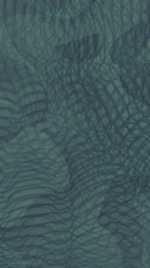 Abstract flowing lines background dark teal and green color palette subtle Stock-Footage 343584863