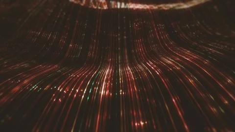 Abstract Flowing Lines Background Stock Footage 276890384