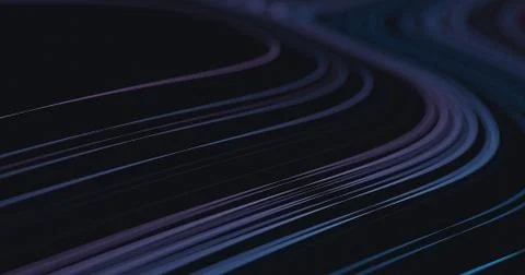 Abstract flowing lines background Stock Illustration