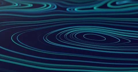 Abstract flowing lines background Stock Illustration