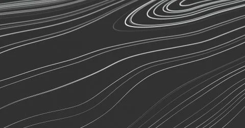 Abstract flowing lines background Illustrazione stock