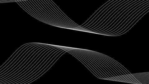 Abstract flowing lines background modern wave pattern with smooth curves an.. Stock Footage 339279553