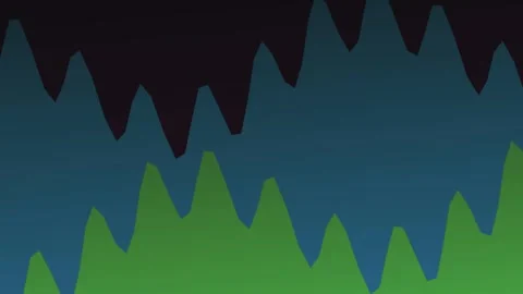 Abstract Flowing Lines Chart Data Visualization Background Stock Footage 331346287