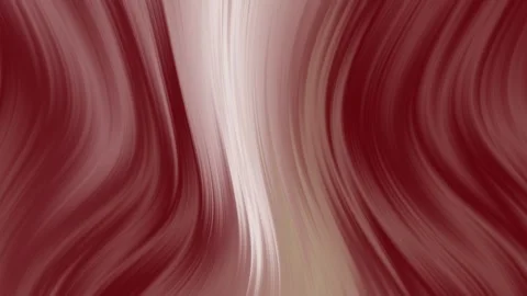 Abstract flowing lines of deep red and light beige creating a smooth and elegant Stock Footage 319826726
