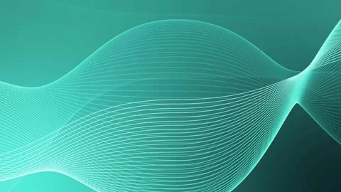 Abstract flowing lines forming wave background smooth curved lines animation Stock-Footage 337005996