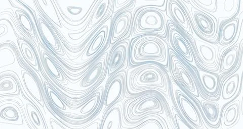 Abstract flowing lines in light blue tones Stock Illustration