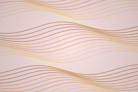 Abstract flowing lines pattern with warm colors and waves Stock Photos