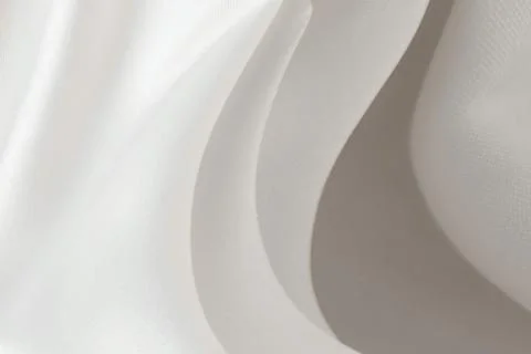 Abstract flowing lines with a smooth transition from the 2026 color palette Stock Illustration