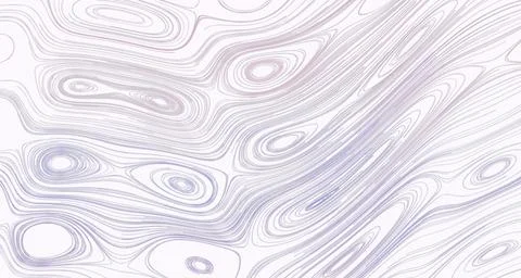 Abstract flowing lines in soft purple hues Stock Illustration