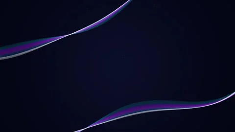 Abstract flowing lines with vibrant purple and blue colors moving in dynami.. Stock Footage 342049443