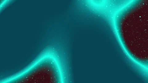 Abstract Flowing Liquid Animated Background with Glitter Particles in a Loop Video stock 340245972