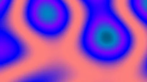 Abstract flowing liquid art background motion graphics fluid gradient wave Stock Footage 342160319