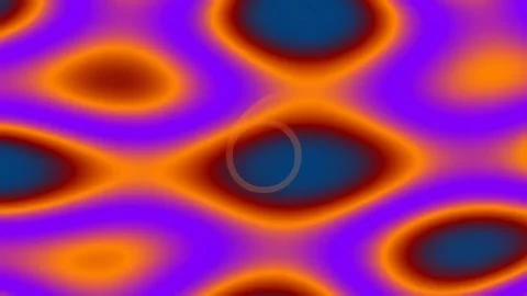 Abstract flowing liquid background with colorful, vibrant psychedelic pattern Stock Footage 342093295