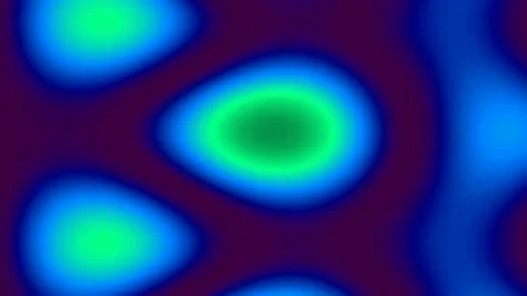 Abstract flowing liquid gradient background in vibrant turquoise and emeral.. Stock Footage 342161397