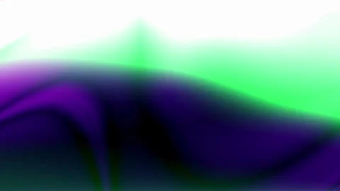 Abstract flowing liquid gradients in vibrant purple and green Video stock 336108406