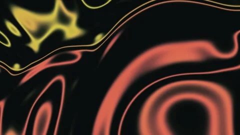 Abstract flowing liquid light motion graphics. Futuristic neon energy waves Видео 340024399
