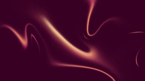 Abstract flowing liquid light waves dark purple background Stock Illustration