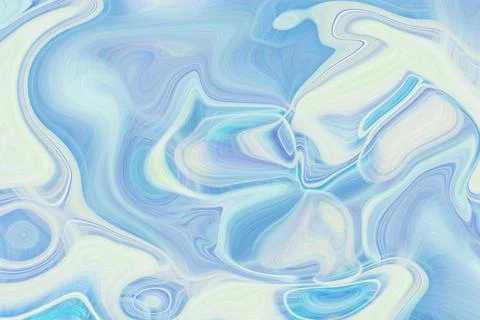 Abstract flowing liquid marble background with soft wavy patterns in shades Stockillustratie