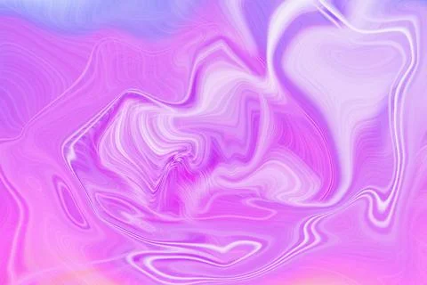 Abstract flowing liquid marble background with vibrant magenta and purple Stock Illustration