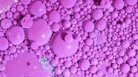 Abstract flowing liquid marble texture in motion. Vibrant organic swirling patte Stock Footage 340456666