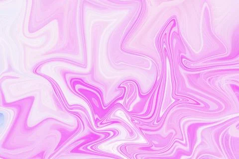Abstract flowing liquid marble texture with soft pink and white wavy gradient Stockillustratie