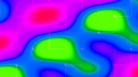 Abstract flowing liquid metal background wave pattern motion loop Stockbeeldmateriaal 337657688