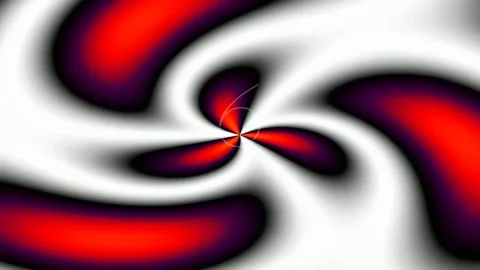 Abstract flowing liquid metal background loop, vibrant futuristic energy Stock Footage 342094674
