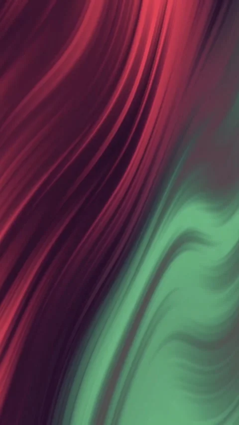 Abstract flowing liquid motion background with vibrant red Stock-Footage 339778627