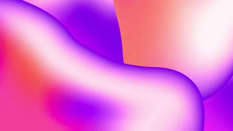 Abstract flowing liquid motion background in vibrant neon colors Smooth Video stock 340025234