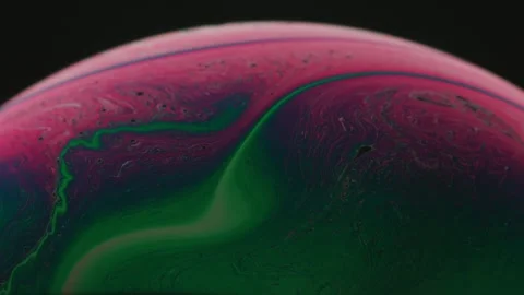 Abstract flowing liquid motion background with vibrant colors. Dynamic swirling  Vidéo 340450120