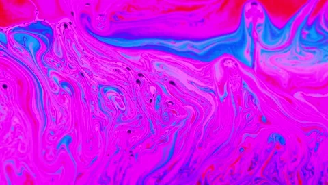 Abstract flowing liquid motion background with vibrant colors. Psychedelic swirl Stockbeeldmateriaal 340450217
