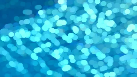 Abstract flowing liquid motion background with soft bokeh blur. Dynamic watercol Видео 340450261