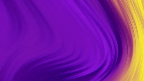 Abstract Flowing Liquid Purple and Golden Waves. Smeared Gradient Background. Stock Footage 190495325